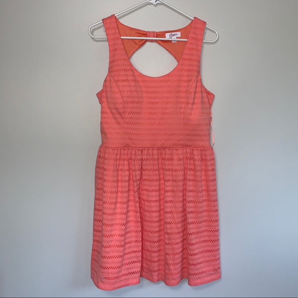 Pink Backless Dress